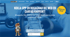 Desktop Screenshot of carfax.se