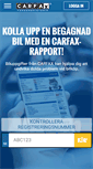 Mobile Screenshot of carfax.se